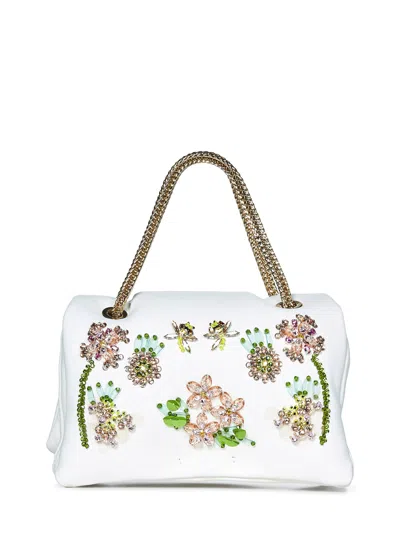 Giambattista Valli Mini Airbag Handbag In White