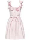 Giambattista Valli Floral Applique Mini Dress