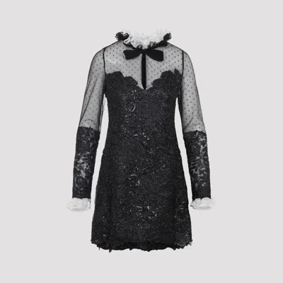 Giambattista Valli Mini Dress In Black