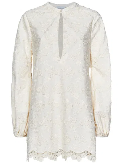 Giambattista Valli Mini Dress In White