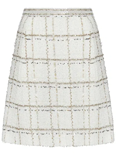 Giambattista Valli Mini Skirt In White