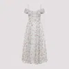 Giambattista Valli Off-shoulder Floral Silk Dress In Multicolor