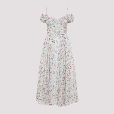 GIAMBATTISTA VALLI MULTICOLOR GEORGETTE DRESS