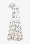 Giambattista Valli One-shoulder Floral Maxi Dress In Multicolor