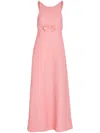 Giambattista Valli Open Back Maxi Dress In Pink
