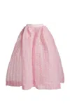 Giambattista Valli Organza Trousers In Pink