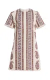 Giambattista Valli Paisley Boucle Dress In Multi