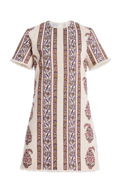 Giambattista Valli Paisley Boucle Dress In Multi