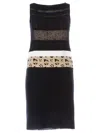 Giambattista Valli Paneled Dress In Black
