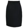 Giambattista Valli Pencil Skirt In Black Wool
