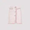 Giambattista Valli Boucle Mini Skirt Sequin Embellishments In Pink & Purple