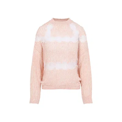 GIAMBATTISTA VALLI GIAMBATTISTA VALLI PINK WOOL PULLOVER