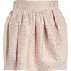 Giambattista Valli Pleated Tweed Miniskirt