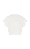Giambattista Valli Rebrode Lace Top In White