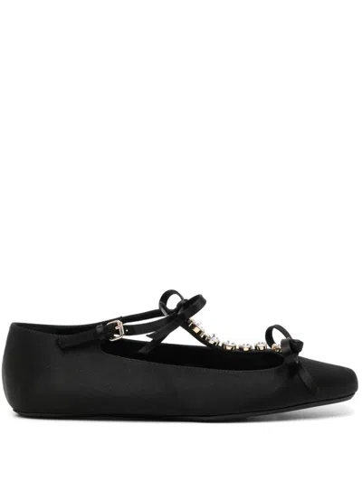 Giambattista Valli Rhinestone Ballerina In Black