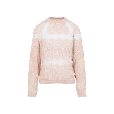 GIAMBATTISTA VALLI ROSE PINK WOOL SWEATER