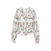 Giambattista Valli Floral Long-sleeved Blouse