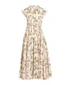 Giambattista Valli Printed Cotton Poplin Maxi Dress In Multicolor