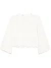 Giambattista Valli Round-neck Top In White