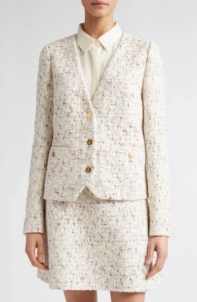 Giambattista Valli Sequin Bouclé Tweed Jacket