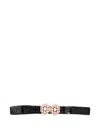 Giambattista Valli Sequin Crystal-embellished Belt In Black