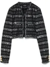 Giambattista Valli Sequined Jacket In Black