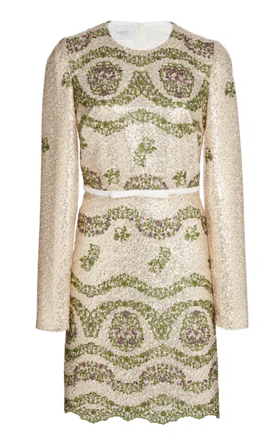 Giambattista Valli Sequined Mini Dress In Multi