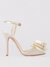 Giambattista Valli Rosette Embellished Sandal In Neutral