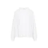 Giambattista Valli High Neck Acrylic-silk Blend Shirt With Pleating