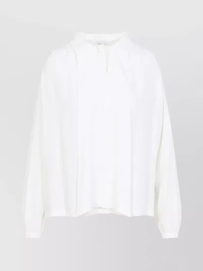 GIAMBATTISTA VALLI SILK BLOUSE BOW DETAIL