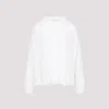 Giambattista Valli Long-sleeved Blouse In Silk Blend In White