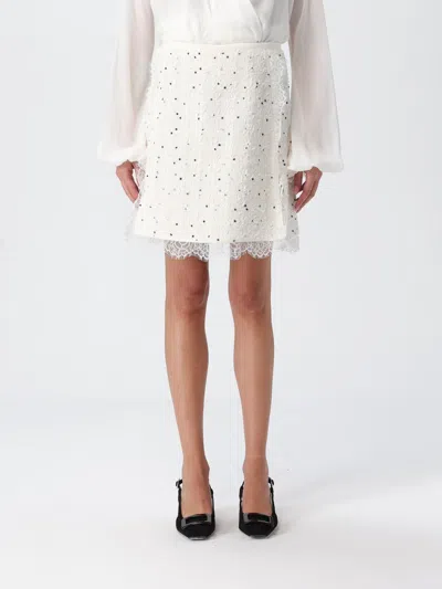 GIAMBATTISTA VALLI SKIRT GIAMBATTISTA VALLI WOMAN COLOR YELLOW CREAM,437128090