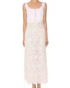 Giambattista Valli Sleeveless Lace Gown In Ivory