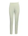 Giambattista Valli Straight Leg Pants In Ecru Cotton In White