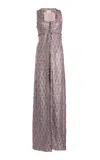 Giambattista Valli Textured Bouclé Gilet In Pink