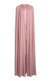 Giambattista Valli Tie-neck Cape In Light Pink