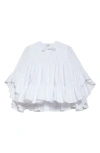 Giambattista Valli Tiered Ruffle Cotton Top