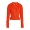 Giambattista Valli Tweed Cardigan In Red