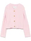 Giambattista Valli Tweed Jacket In Pink