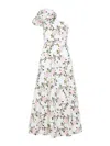 Giambattista Valli One-shoulder Floral Maxi Dress