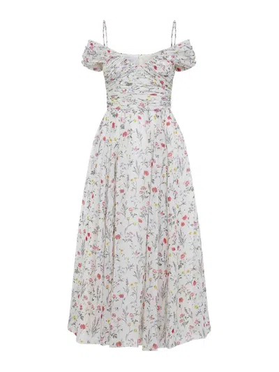 Giambattista Valli Vestido Midi - Multicolor
