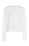 Giambattista Valli Viscose-mix Knit Top In White