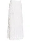 Giambattista Valli White Gonna Lunga Macram In White