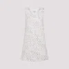 Giambattista Valli Grid-pattern Midi Dress In White
