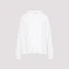 Giambattista Valli Long-sleeved Blouse In Silk Blend In White
