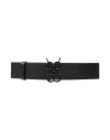 Giambattista Valli Woman Belt Black Size 28 Leather In Black