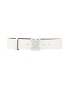 Giambattista Valli Woman Belt White Size 28 Leather