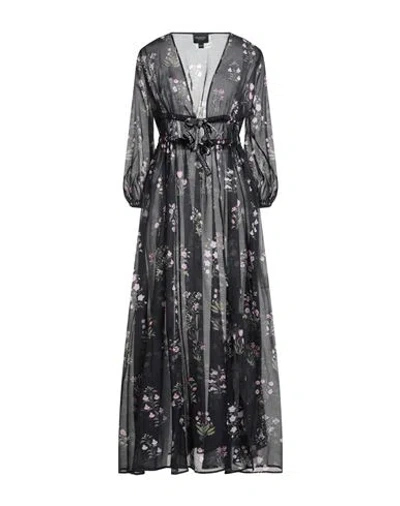 Giambattista Valli Woman Maxi Dress Black Size 10 Cotton