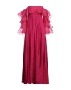 Giambattista Valli Woman Maxi Dress Magenta Size 6 Silk, Polyester