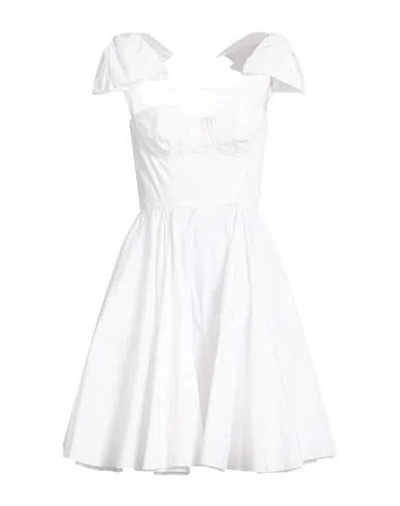 Giambattista Valli Woman Mini Dress White Size 4 Cotton